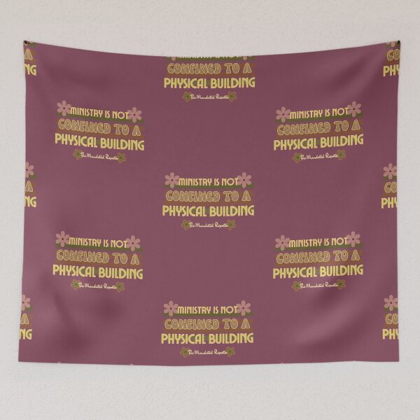 Item preview, Ministry is Not Confined to a Physical Building - Eggplant designed and sold by TheReporter1.