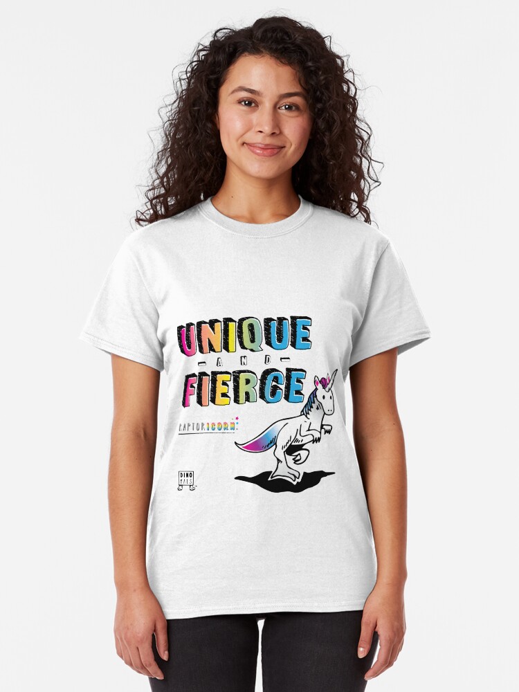 Alternate view of Unique and Fierce Classic T-Shirt