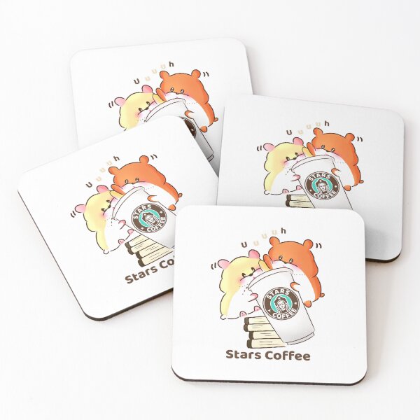 Item preview, Hamster | Hamster Lover - Stars Coffee designed and sold by FennyWijayaMomo.