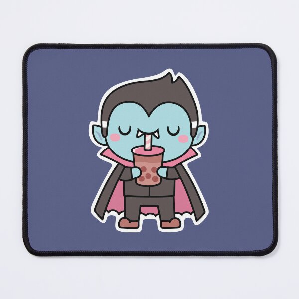 Item preview, Cute Vampire Sucking Bubble Tea designed and sold by rustydoodle.