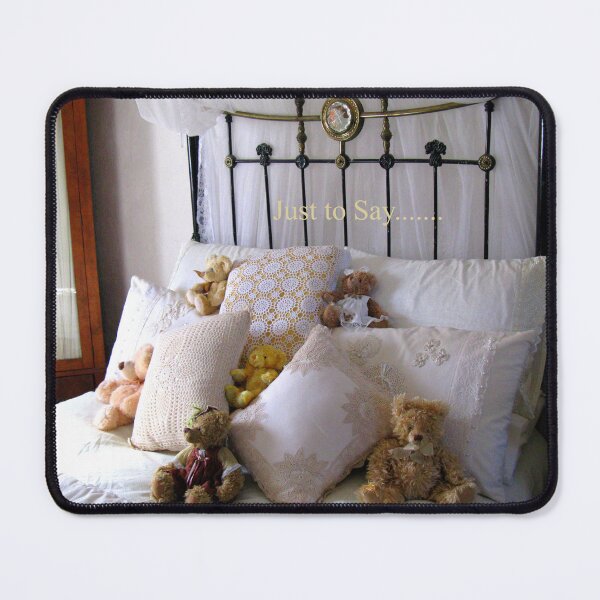 Item preview, Old Fashioned Greeting Card - Just to Say...... designed and sold by Marilyn Harris.