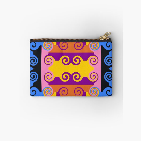 Artikelvorschau, Psychedelisches Swirly geometrisches nahtloses Muster entworfen und verkauft von WinArtDesigns.