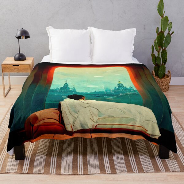 Item preview, Anime style design Person in Bed - I don't want to get up designed and sold by Jane Holloway.