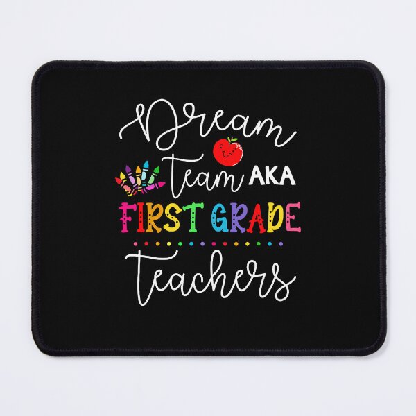 Item preview, Dream-Team Aka First Grade Teachers Back To School popular retro teaching designed and sold by elizabethdawnn.