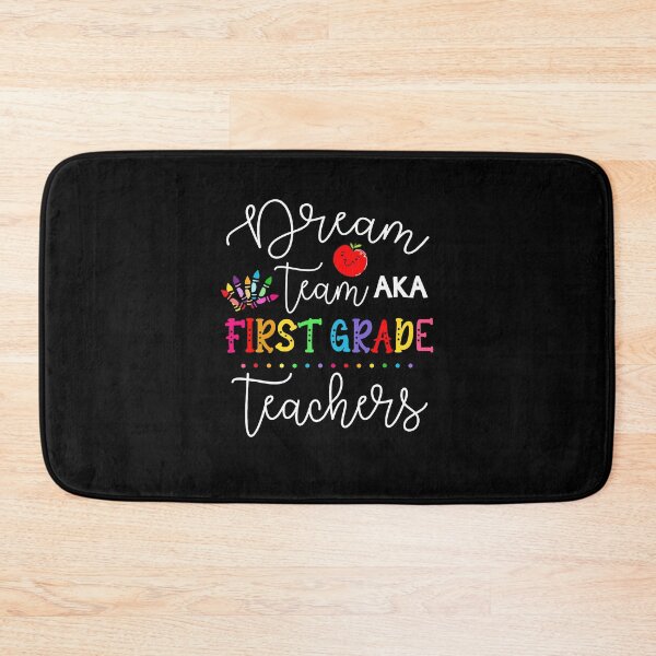 Item preview, Dream-Team Aka First Grade Teachers Back To School popular retro teaching designed and sold by elizabethdawnn.