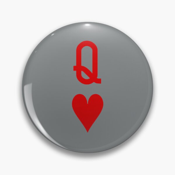Item preview, Queen of Hearts Fitted V-Neck  designed and sold by JamiesionCC.