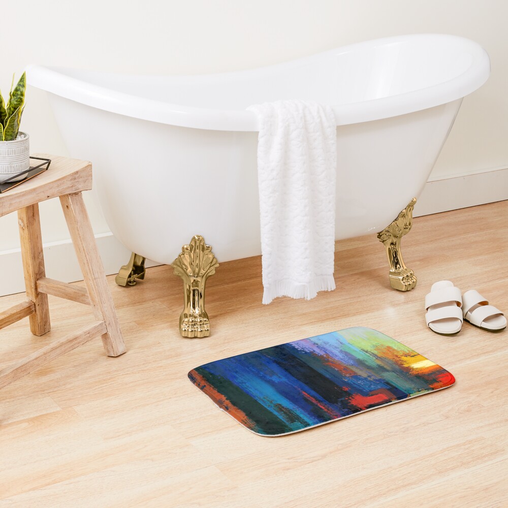 Item preview, Bath Mat designed and sold by syncwithnature.