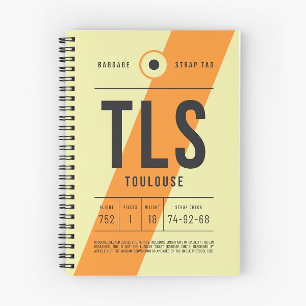 Item preview, Luggage Tag E - TLS Toulouse France designed and sold by VoodooCircus.