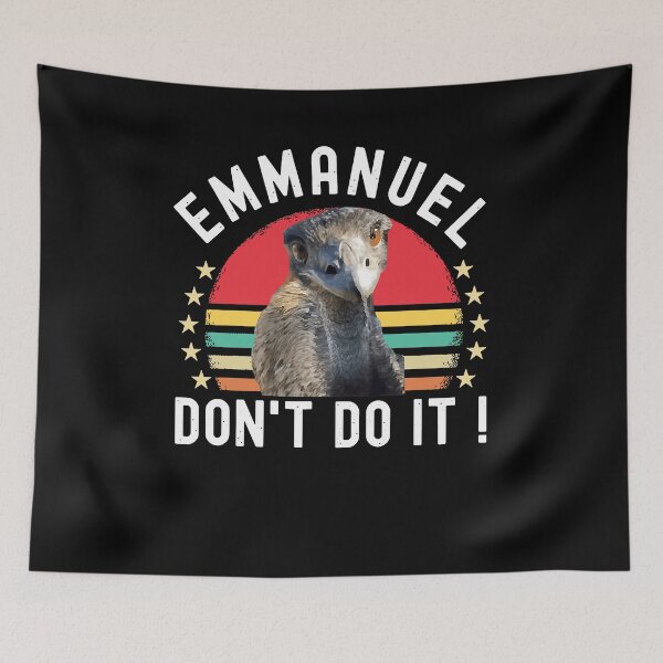 Item preview, Emmanuels Don't Do It motivational humour lover designed and sold by elizabethdawnn.
