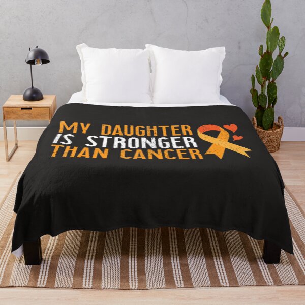 Item preview, My Daughter Is Stronger Than Cancer Leukemia Awareness Gift designed and sold by schromtlmaascha.