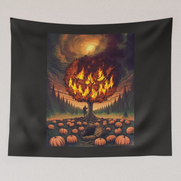 Item preview, Halloween Scary Pumpkin Head 56 designed and sold by roselbktewaxmq.