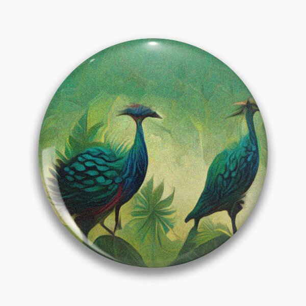 Item preview, Peacocks in the Jungle -Watercolour style   designed and sold by Jane Holloway.