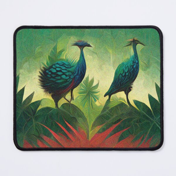 Item preview, Peacocks in the Jungle -Watercolour style   designed and sold by Jane Holloway.