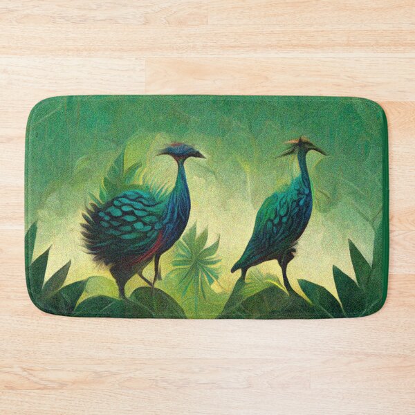 Item preview, Peacocks in the Jungle -Watercolour style   designed and sold by Jane Holloway.