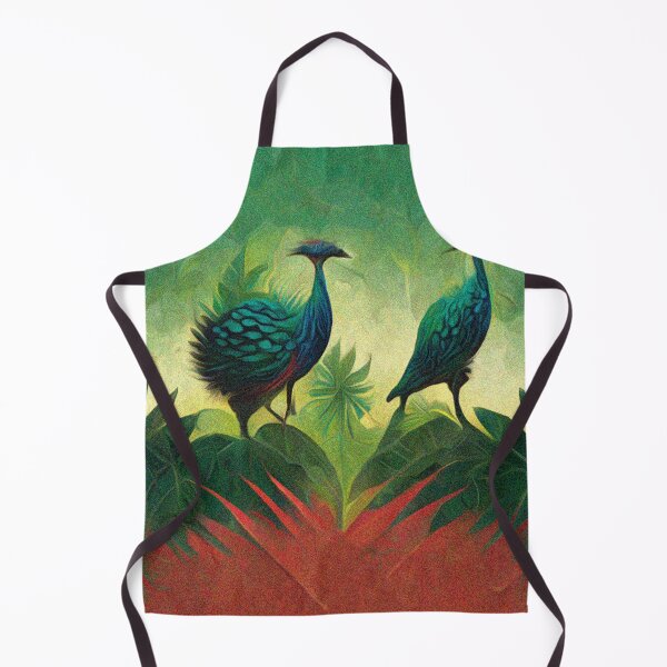 Item preview, Peacocks in the Jungle -Watercolour style   designed and sold by Jane Holloway.