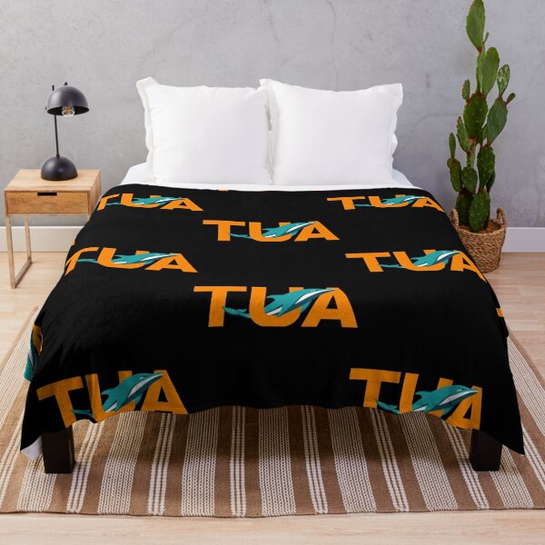 Tua Tagovailoa Orange Duvet Cover