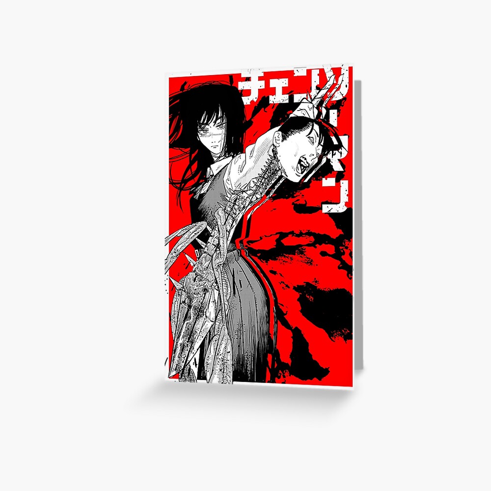 Asa Mitaka War Devil Chainsaw Man Greeting Card For Sale By Vomy