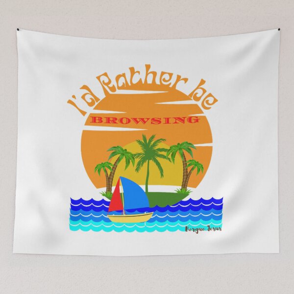 Item preview, I'd Rather be Browsing designed and sold by CSJ7.