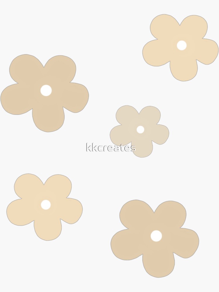 Sticker - Unknow Flower Names Series Retro Flower Sticker Pack