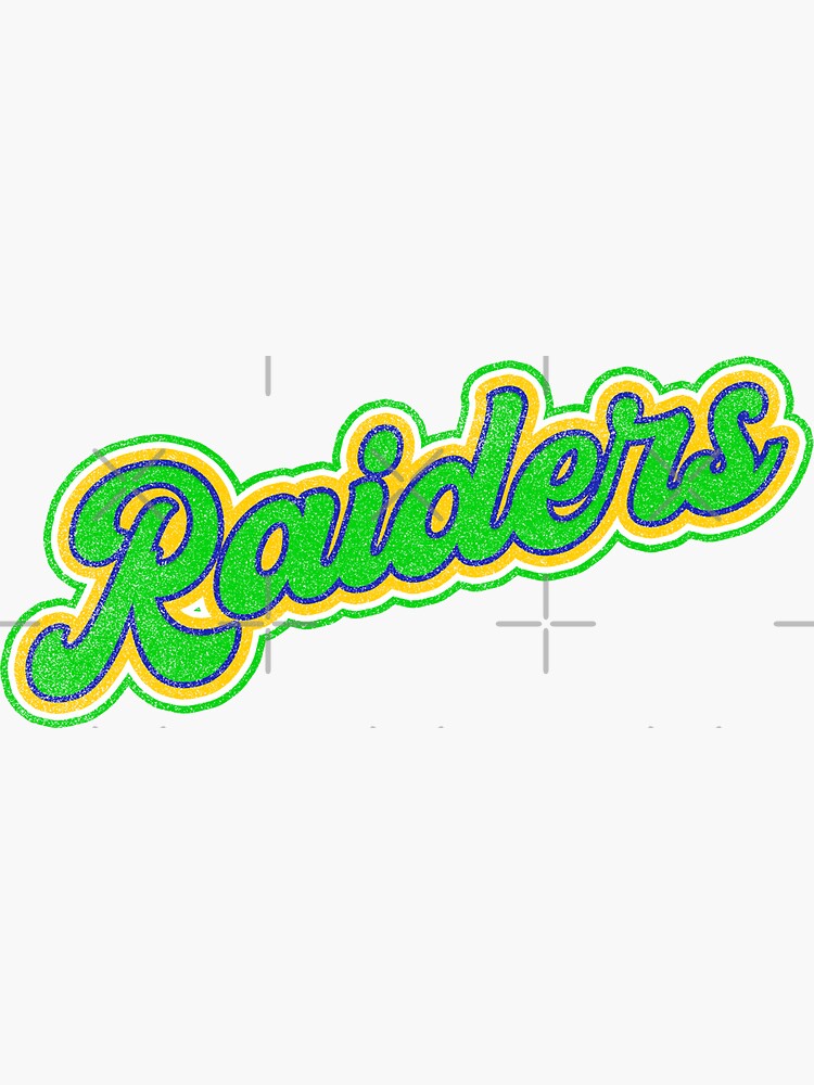 "Raiders" Sticker for Sale by Undefeatd Redbubble