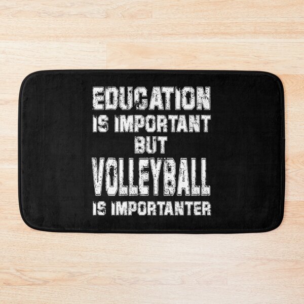 Item preview, La educación es importante, pero el voleibol es una camiseta más importante Camiseta clásica designed and sold by rosaliarlwsa.