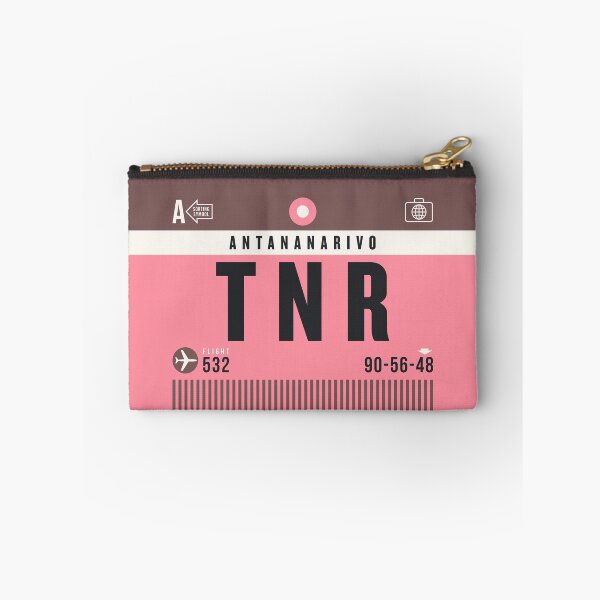 Artikelvorschau, Luggage Tag A - TNR Antananarivo Madagascar entworfen und verkauft von VoodooCircus.