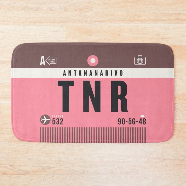 Item preview, Luggage Tag A - TNR Antananarivo Madagascar designed and sold by VoodooCircus.