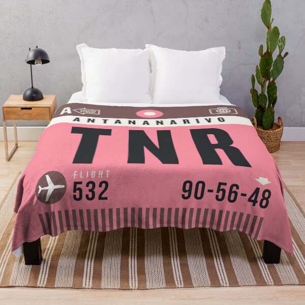 Item preview, Luggage Tag A - TNR Antananarivo Madagascar designed and sold by VoodooCircus.