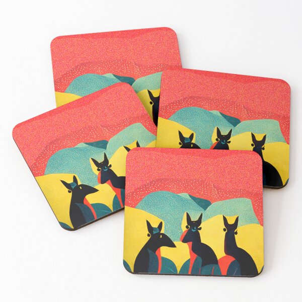Item preview, KANGAROOS AT THE CAVE  designed and sold by Jane Holloway.