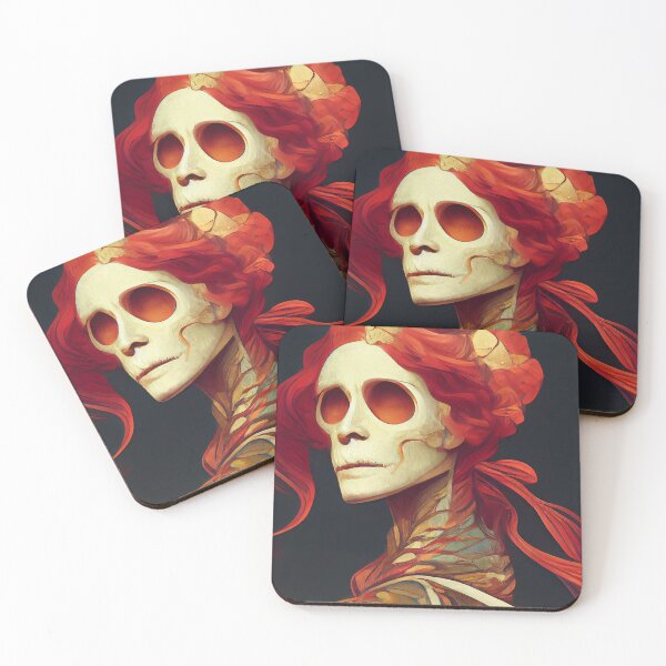 Item preview, Art Nouveau Skull designed and sold by Kary Pearson.