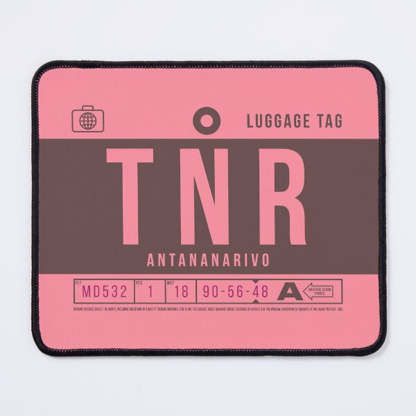 Item preview, Luggage Tag B - TNR Antananarivo Madagascar designed and sold by VoodooCircus.