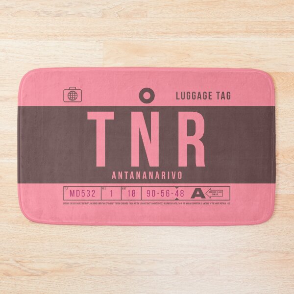 Item preview, Luggage Tag B - TNR Antananarivo Madagascar designed and sold by VoodooCircus.