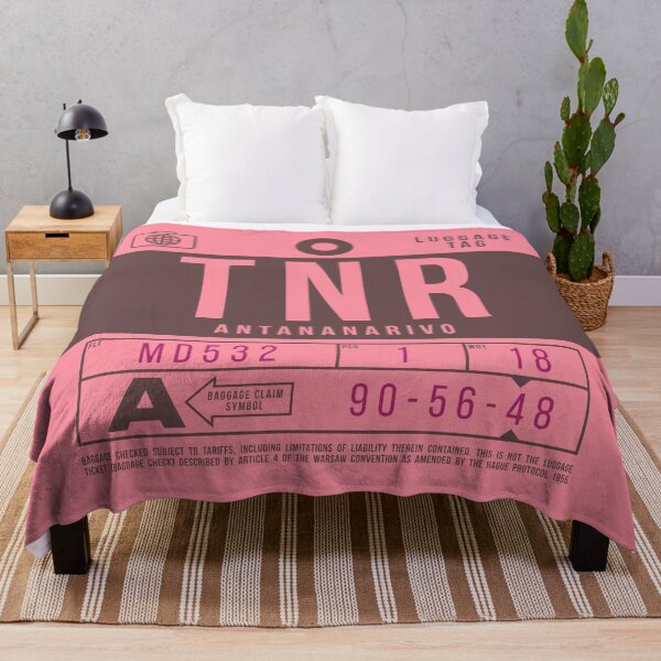 Item preview, Luggage Tag B - TNR Antananarivo Madagascar designed and sold by VoodooCircus.