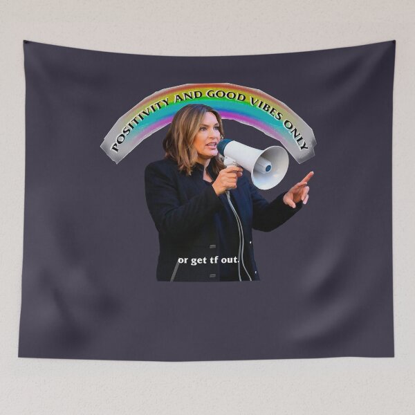 Item preview, Mens Funny positivity and good vibes only  designed and sold by Lupton1993.