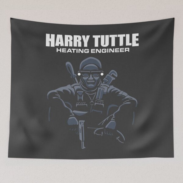 Item preview, Harry Tuttle - Heating Engineer designed and sold by Umberto36256.