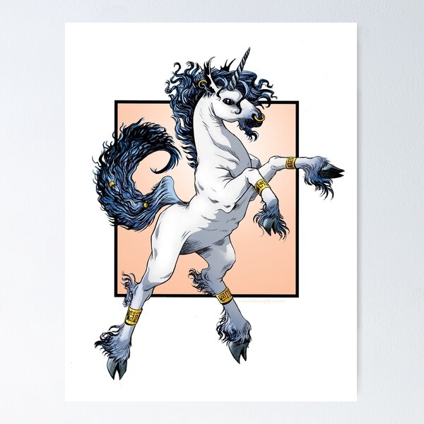 Item preview, Prancing Unicorn designed and sold by Clara Meath.