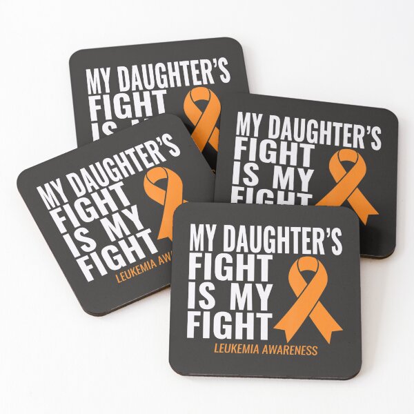 Item preview, My Daughter's Fight is My Fight Leukemia Awareness  designed and sold by schromtlmaascha.