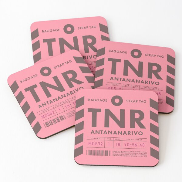 Item preview, Luggage Tag D - TNR Antananarivo Madagascar designed and sold by VoodooCircus.