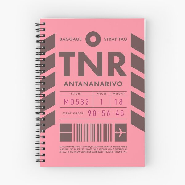 Item preview, Luggage Tag D - TNR Antananarivo Madagascar designed and sold by VoodooCircus.