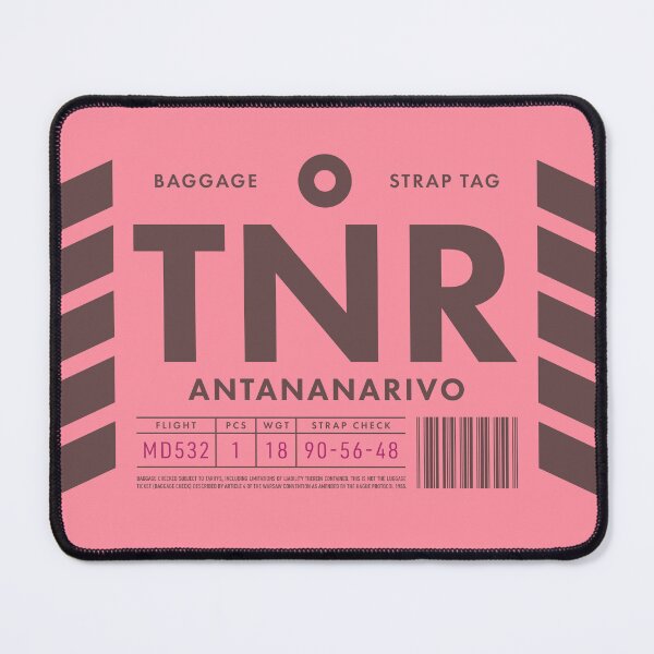 Item preview, Luggage Tag D - TNR Antananarivo Madagascar designed and sold by VoodooCircus.