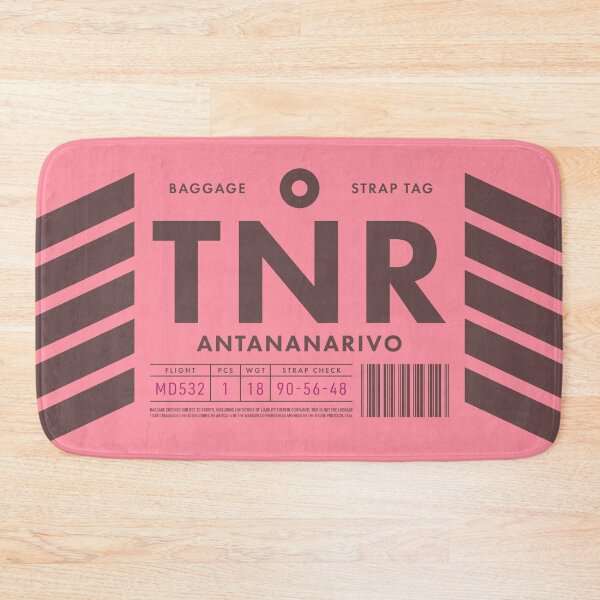 Item preview, Luggage Tag D - TNR Antananarivo Madagascar designed and sold by VoodooCircus.
