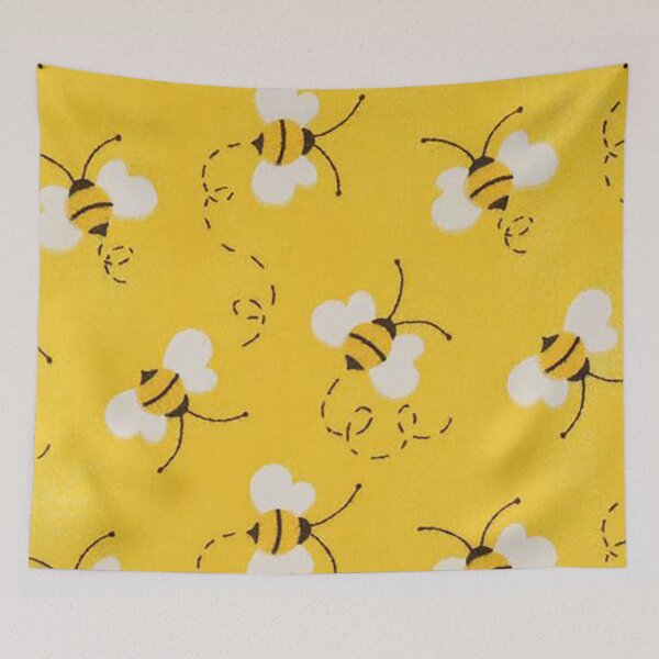 Item preview, Bumble Bee, Yellow jackets, cartoon bees, honey bees, buzzing bees designed and sold by Nostrathomas66.