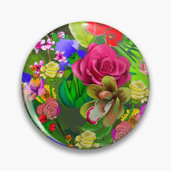 Item preview, Flowers on Leaves Pattern designed and sold by missdebi27.