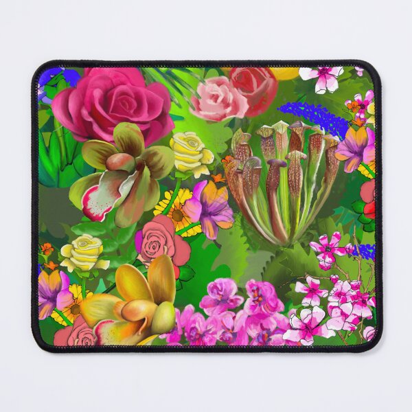 Item preview, Flowers on Leaves Pattern designed and sold by missdebi27.