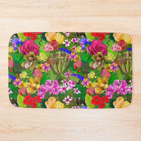 Item preview, Flowers on Leaves Pattern designed and sold by missdebi27.