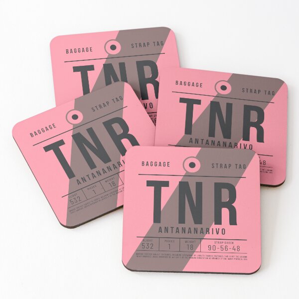 Item preview, Luggage Tag E - TNR Antananarivo Madagascar designed and sold by VoodooCircus.