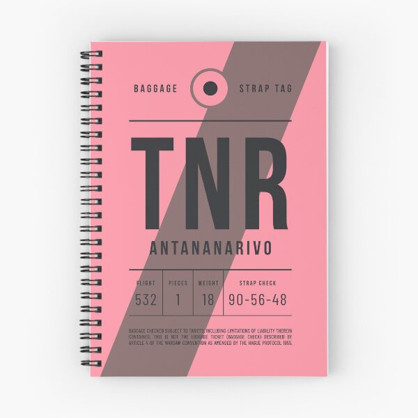 Item preview, Luggage Tag E - TNR Antananarivo Madagascar designed and sold by VoodooCircus.