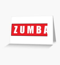 Zumba: Greeting Cards | Redbubble