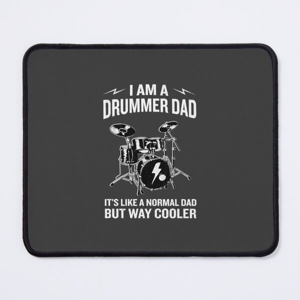 Item preview, I'm A Drummer Dad But Way Cooler Funny Musician designed and sold by Rossetti36046.