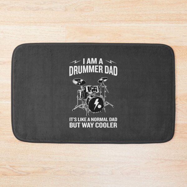 Item preview, I'm A Drummer Dad But Way Cooler Funny Musician designed and sold by Rossetti36046.
